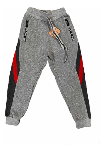 Imagen 5 de 10 de Pack 3 !! Buzo Pantalón Niño Con Polar Jogger Talla 10-16