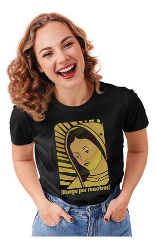 Playera Virgen De Guadalupe Dama Virgencita, Catolica M11