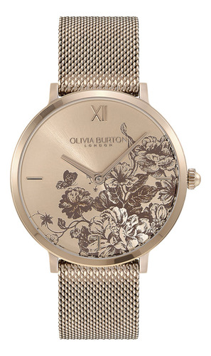 Relógio Olivia Burton Feminino Aço Rosé 24000116