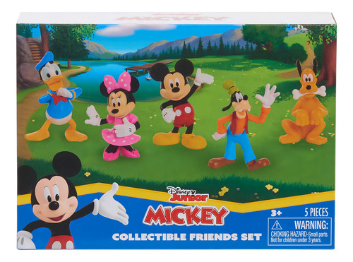 Juego De 5 Figuras Coleccionables Mickey Mouse 3