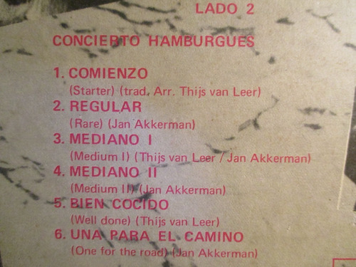 Imagen 3 de 6 de Focus - Hamburger Concerto (polydor 2442124)