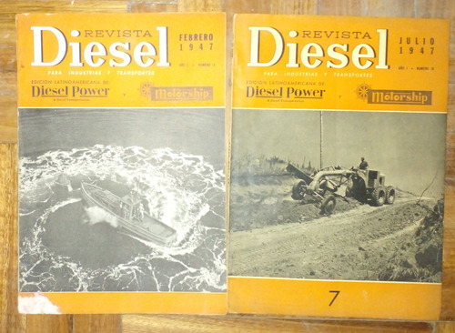 Revista Diesel (lote X 2)