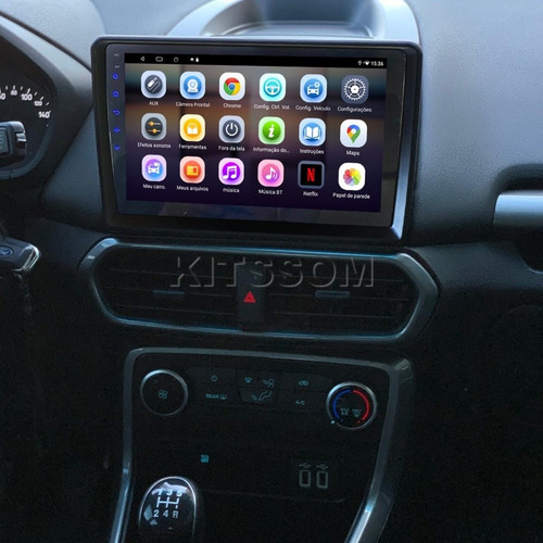 Central Multimídia Ford Ecosport Android 9