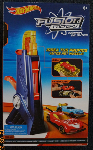 Hot Wheels Fusion Factory Fabrica De Autos Custom Car Maker