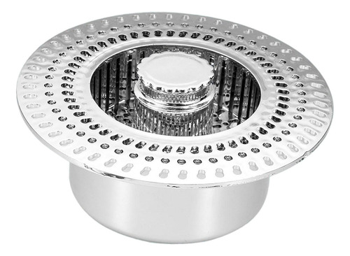 Tapón De Desagüe Universal Para Fregadero, Filtro De Plata