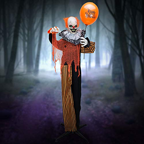 Vacacionesana Espeluznante Payaso Halloween Cb6vi