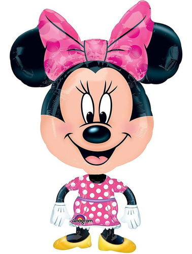 Anagrama Minnie Mouse Globo Buddy Aire Walker Internacional,