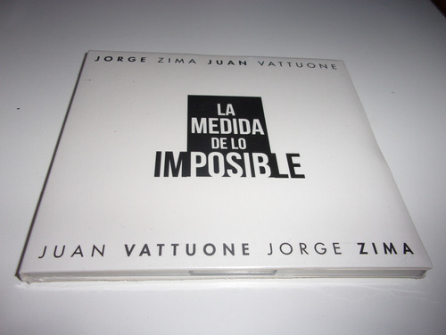 Cd Jorge Zima Juan Vattuone Medida De Imposible Nuevo 32f