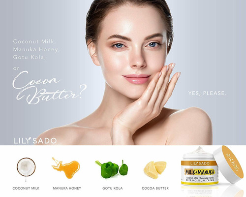 Lily Sado Leche De Coco Y Miel De Manuka Natural Hidratante