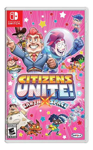 Citizens Unite Earth X Space Switch Limited Run Midia Fisica