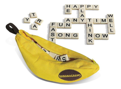 Juego De Palabras Bananagrams Rapido Y Divertido