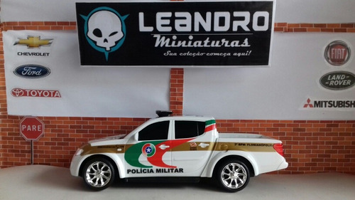 Miniatura Viatura Polícia Militar Santa Catarina - L 200