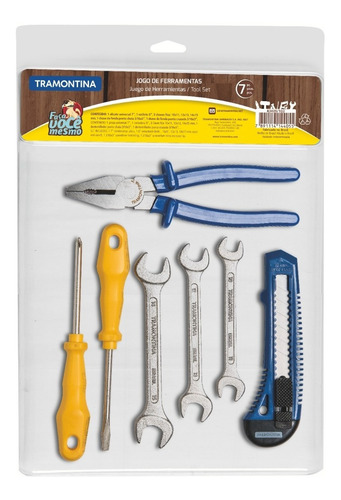 Imagem 2 de 5 de Kit De Ferramentas Tramontina Master 7 Pcs 43409/103