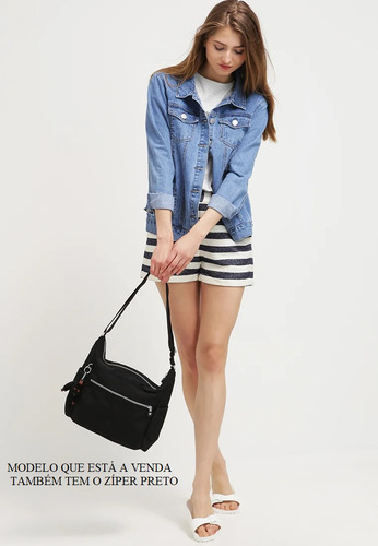Bolsa Kipling Alenya Preta - Original / Nova
