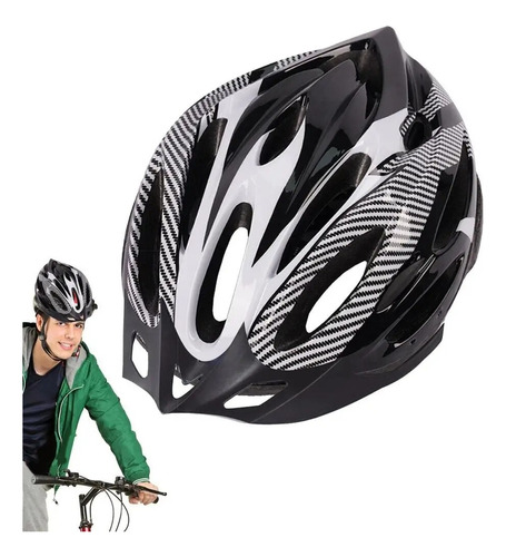 Casco De Ciclismo Ultraligero Con Visera Extraible