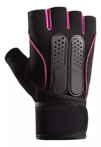  Flammi - Guantes de ejercicio para mujer, guantes de  entrenamiento fundamentales para gimnasio y fitness (negro, L) : Deportes y  Actividades al Aire Libre