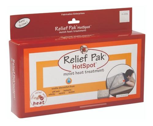 Relief Pak Compresa Húmeda Caliente Pin 10 X 24 Fei 11-1315
