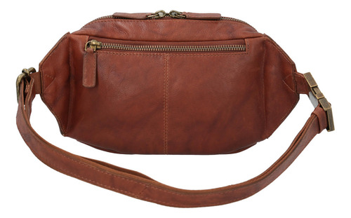 Banano Cuero Unisex Aq Cobb Waist Cognac Rockford
