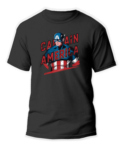 Playera Unisex De Capitán América Avengers