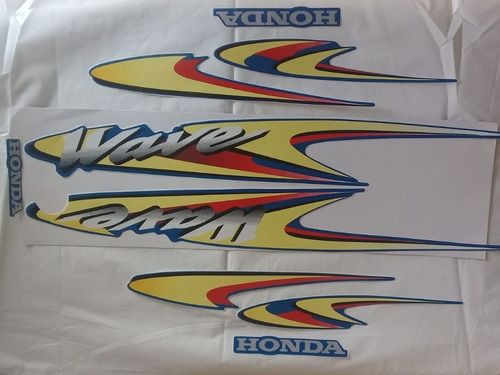 Kit Calcos Moto Honda Wave 2008-2009-2010