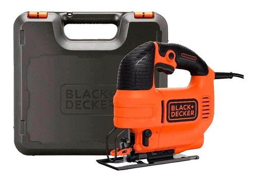 Sierra Caladora Black + Decker 4 Etapas 550w 220v + Maletín