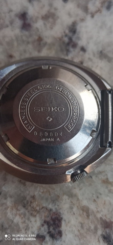 Único Seiko Ufo 6106-8430 Original 23 Rubis C/ Hacking 08/70