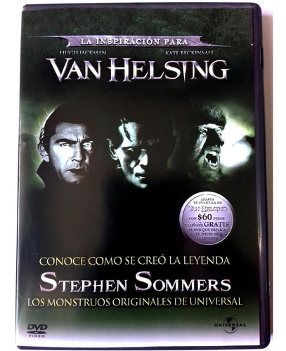 Inspiracion Van Helsing Stephen Sommers Dvd Original (Usado)