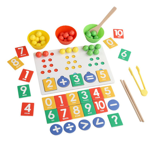 Juguete De Clasificación De Colores Del Arcoíris, Juego De