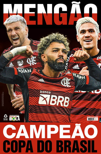 Show de Bola Magazine Superpôster - Flamengo Campeão da Copa do Brasil 2022, de On Line Editora. Editorial On Line Editora, capa mole em português, 2022