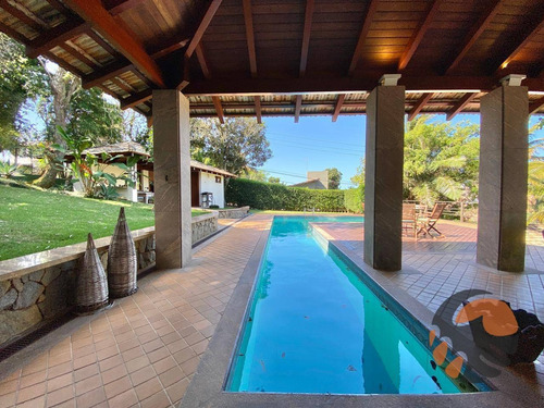 Casa Com 6 Quartos Sendo 04 Suítes À Venda, 720 M² - Aldeia Da Praia - Guarapari/es - Ca0528