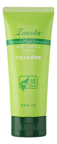 El Gel Exfoliante De Aloe Limpia Profundamente La Cara Con S