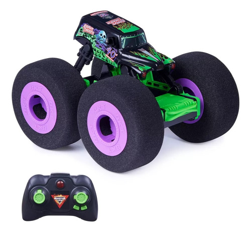 Carro Monster Jam Truck A Control Remoto Grave Digger