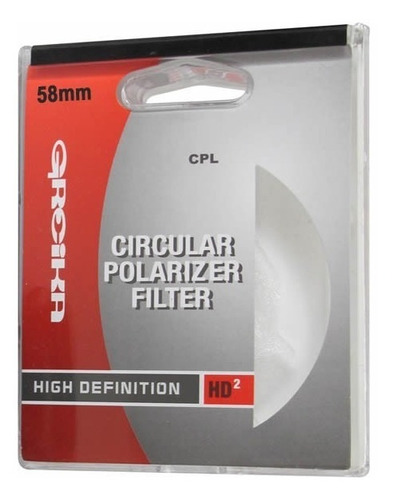 Filtro Polarizador Circular 58mm - Greika