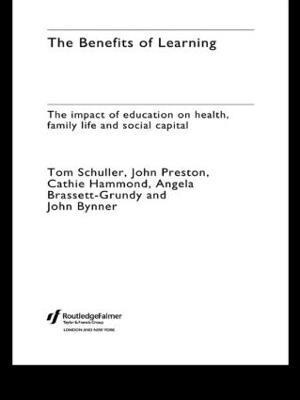 Libro The Benefits Of Learning - Tom Schuller