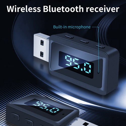 Transmisor, Receptor Bluetooth 5.3, Adaptador De Audio Inalá