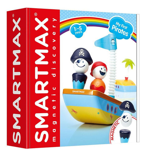 Brinquedo Montagem Bebês Meu Primeiro Pirata Smartgames Kids Cor Colorido
