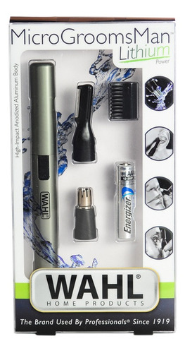 Trimmer Wahl Micro Groomsman Lithium 3 En 1 Oreja Nasal 