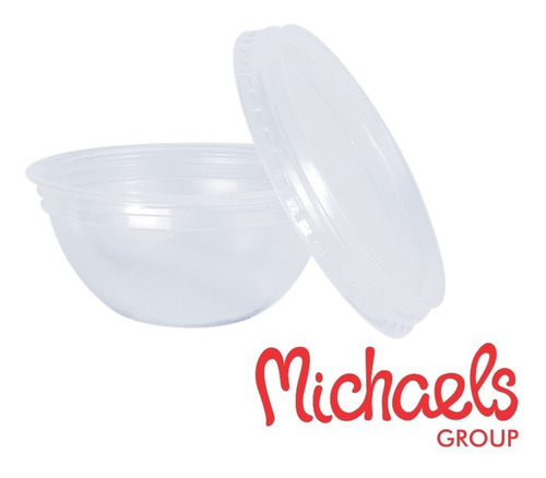 Pote Con Tapa Plastico Descartable 220ml X100u Copobras
