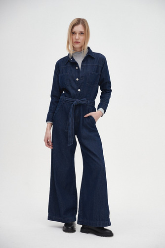 Mono De Jean Carry Mujer Sweet Azul Oscuro Lisa S