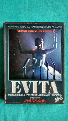 Evita Opera Rock Paloma San Basilio Casettes (1980)
