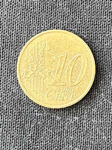 Imagen 3 de 4 de Francia - 10 Euro Cent - Año 2000 - Km #1285 - Sembradora