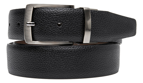 Cinturón Reversible Ailton Flexi Hombre - Estilo 120410 Color Negro-Café Talla 42
