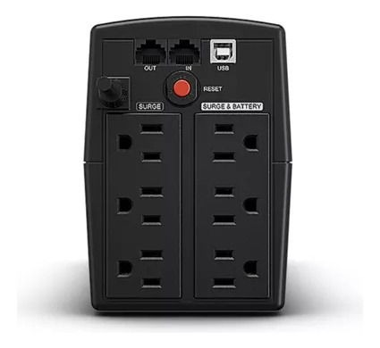 Regulador No Break Cyberpower 750 Va 6 Salidas Refurbished (Reacondicionado)