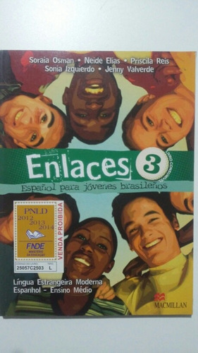 Livro - Enlaces 3 - Español Para Jóvenes Brasilenõs Com Cd