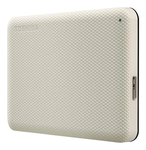 Imagen 2 de 4 de Disco duro externo Toshiba Canvio Advance HDTCA10X 1TB blanco