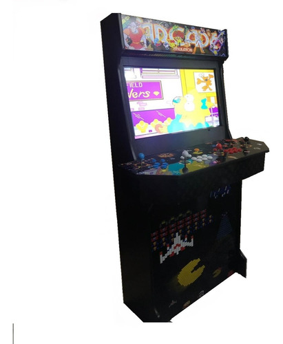 Mueble Para Maquina Arcade 4 Jugadores Sin Juegos Ni Softwar