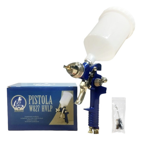 Pistola De Pintura Automotiva Profissional 600 Ml Hvlp