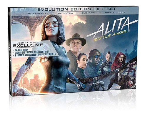 Alita Battle Angel Edition Collectors Gifset 4k Ultra Hd