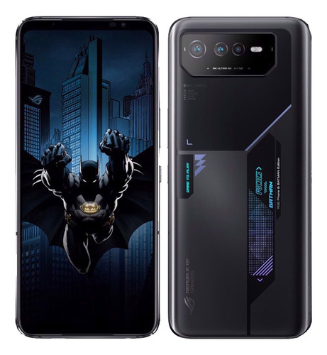 Asus Rog 6 Edición Batman 5g Negro 256 Gb + 12 Gb Doble Sim