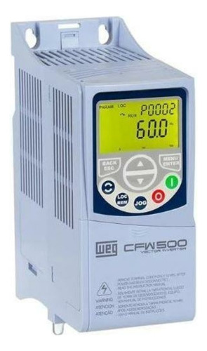 Inversor De Frequência Weg Cfw500 2cv 7a 220v Trifásico